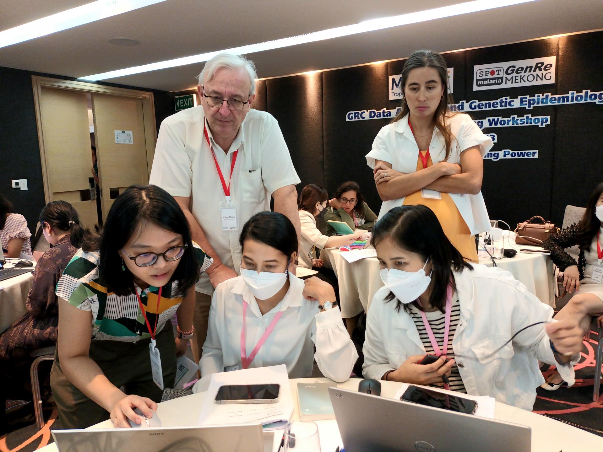 Participants at the GRC Data Analysis Training with NMCPs and scientific partners in May 2023. Photo: MORU Participants at the GRC Data Analysis Training with NMCPs and scientific partners in May 2023. Photo: MORU
